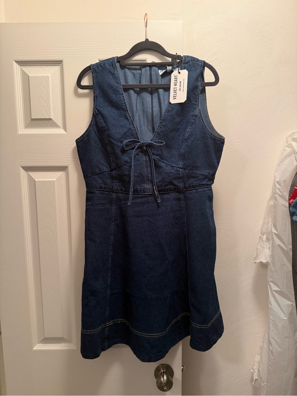 Denim Sleeveless Dress